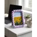 Bubble Photo Frame – 4x6" (10x15 cm), Desk or Wall