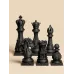 Barok Süslü Satranç Takımı – 32 Taş