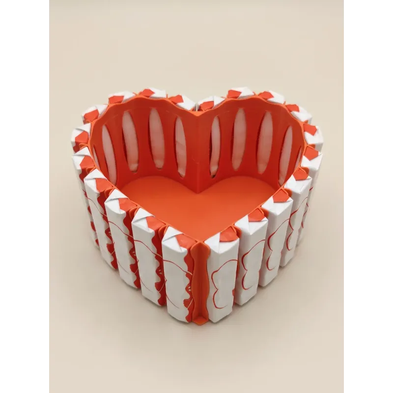 Çikolata Hediye Kutusu – Kinder ile Uyumlu, Kalp, Kare, Daire