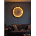 Dolunay LED Duvar Lambası – RGB Arkadan Aydınlatmalı Ay