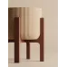 Elevare Ayaklı Saksı – Mid-Century Kaburgalı Saksı