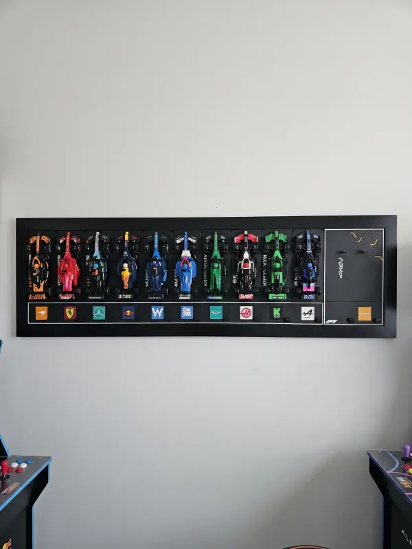 F1 takımları koleksiyon duvar panosu