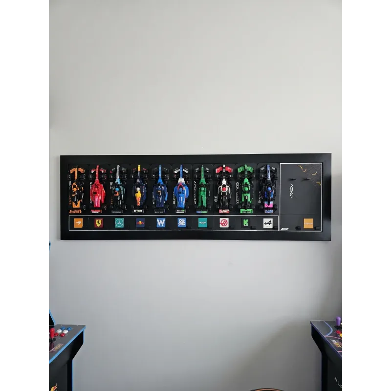 F1 takımları koleksiyon duvar panosu