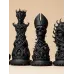 Gotik Süslemeli Satranç Takımı – 32 Taş