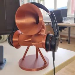 Gramofon kulaklık standı