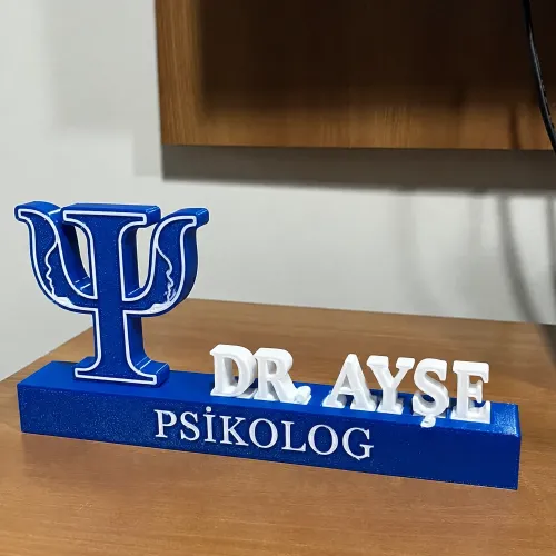 Kişiye özel meslek plaketi