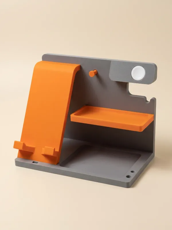Bedside Organizer – Phone and Smartwatch Charging Stand