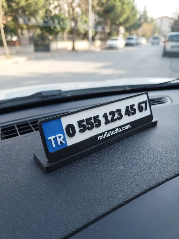 Plaka görünümlü park telefon numarası