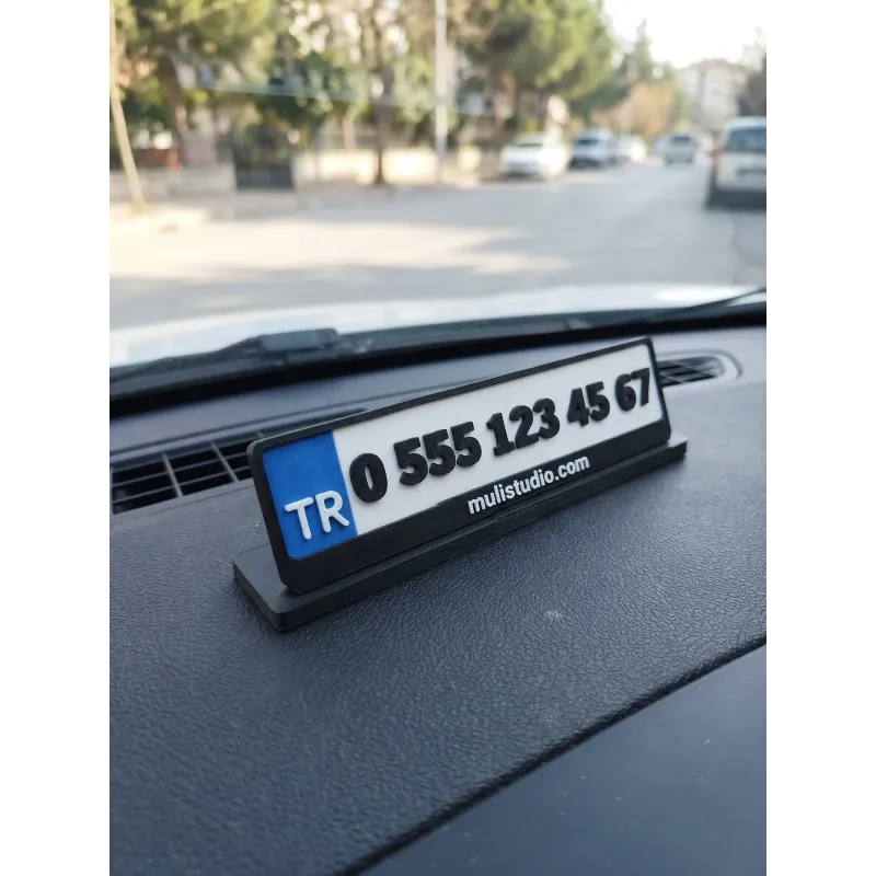 Plaka görünümlü park telefon numarası