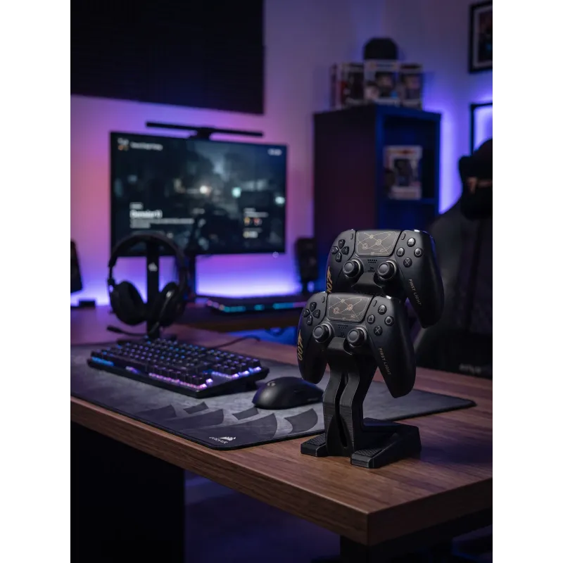 PS5 çift kontrolcü standı