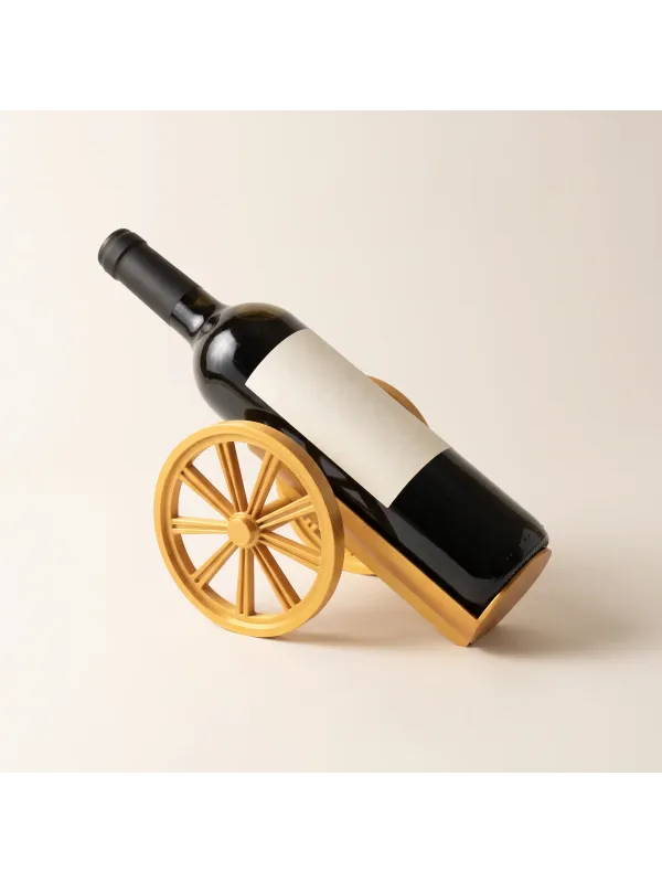 Cannon wine bottle holder